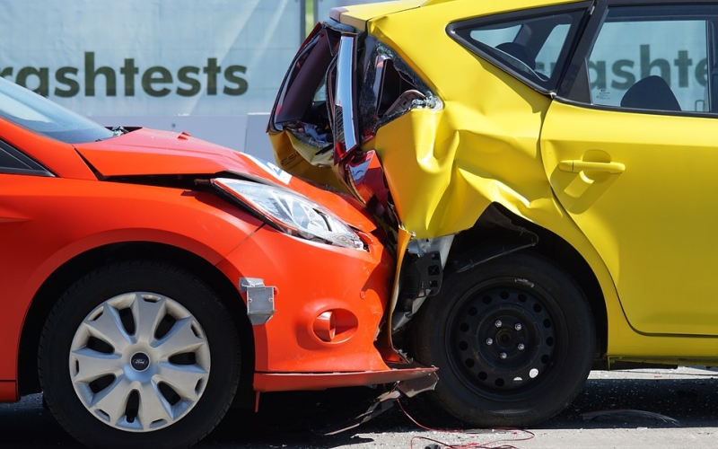 Área específica del Accidente de Tráfico 